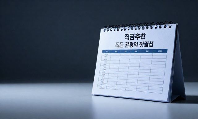 적금추천 관련 이미지 - 목돈 마련의 첫걸음, 내 상황에 딱 맞는 적금추천과 전략적 자산 배분