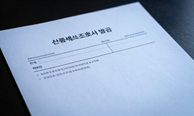 신용정보조회서발급 관련 이미지 - 신용정보조회서 발급 방법: 3분 만에 끝내는 온라인 신청 가이드