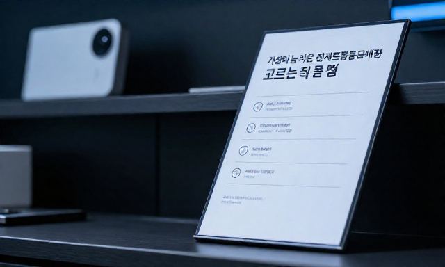 전자제품중고매장 관련 이미지 - 가성비 높은 전자제품중고매장 고르는 법 및 체크리스트